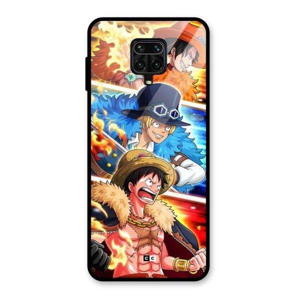 Pirate Brothers Glass Back Case for Poco M2 Pro