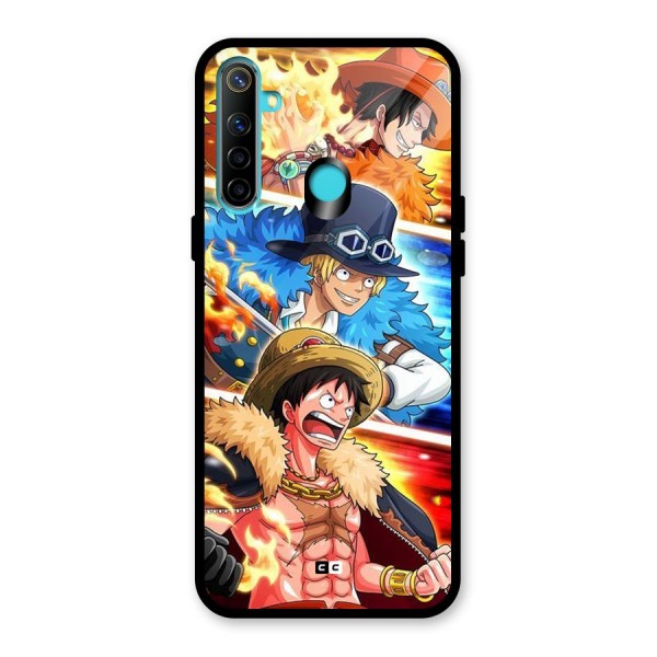 Pirate Brothers Glass Back Case for Realme 5