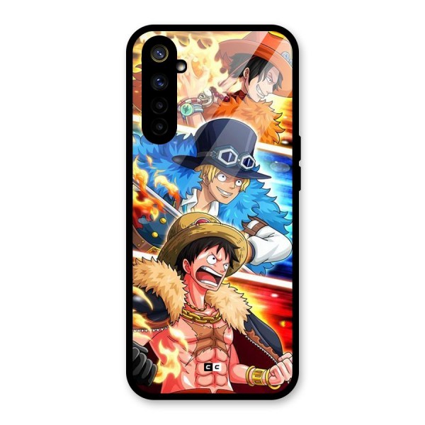 Pirate Brothers Glass Back Case for Realme 6