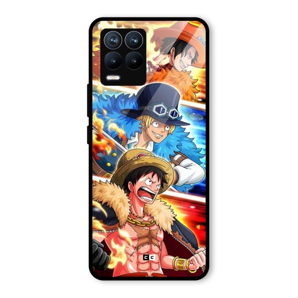 Pirate Brothers Glass Back Case for Realme 8