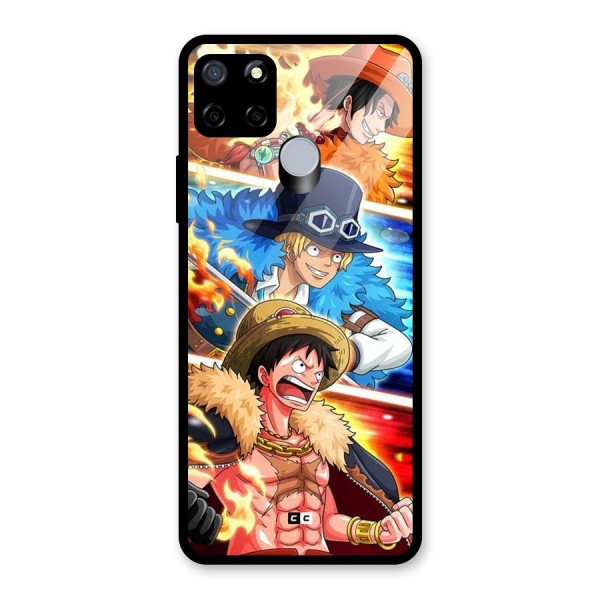 Pirate Brothers Glass Back Case for Realme C15