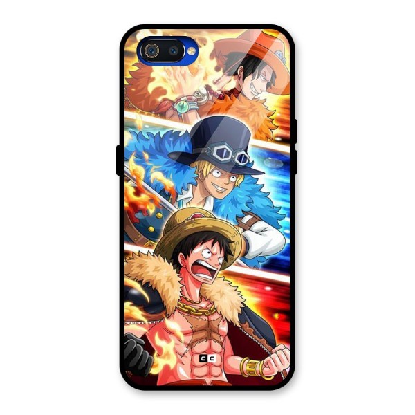 Pirate Brothers Glass Back Case for Realme C2