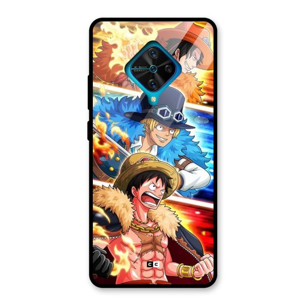 Pirate Brothers Glass Back Case for Vivo S1 Pro