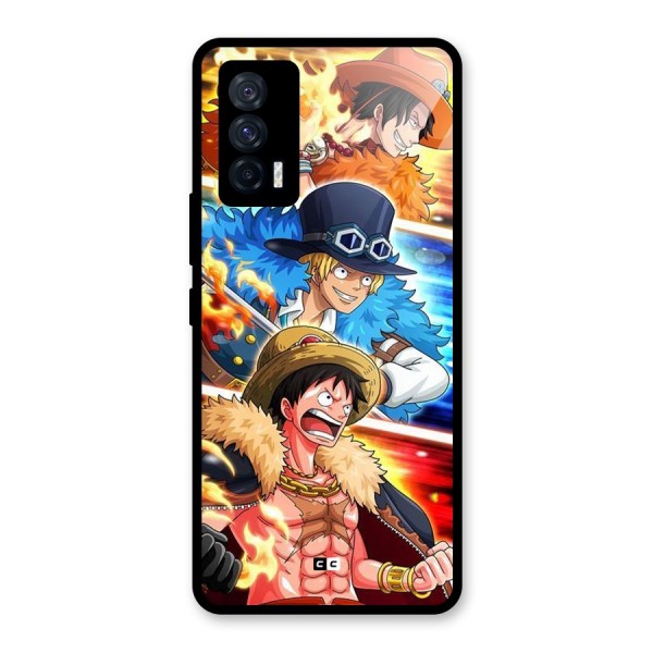 Pirate Brothers Glass Back Case for Vivo iQOO 7 5G