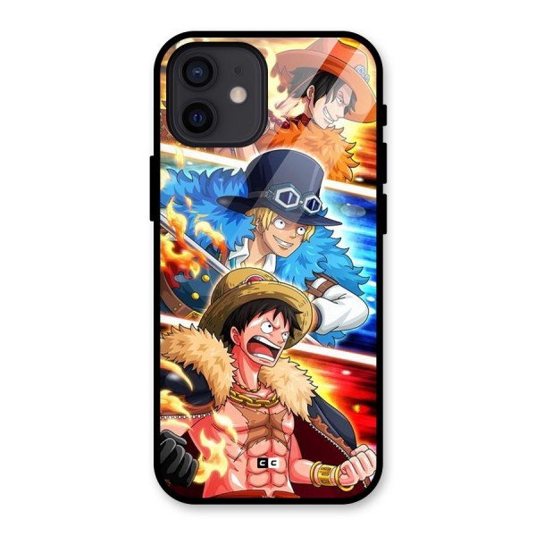 Pirate Brothers Glass Back Case for iPhone 12