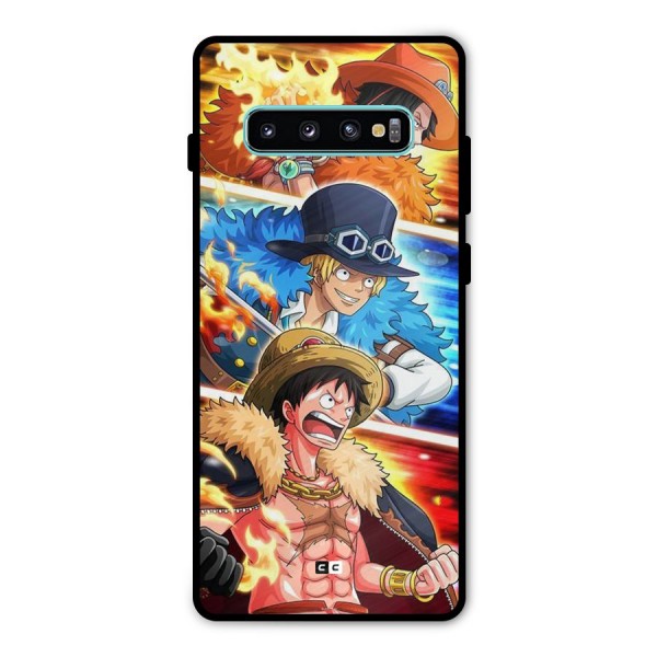 Pirate Brothers Metal Back Case for Galaxy S10 Plus