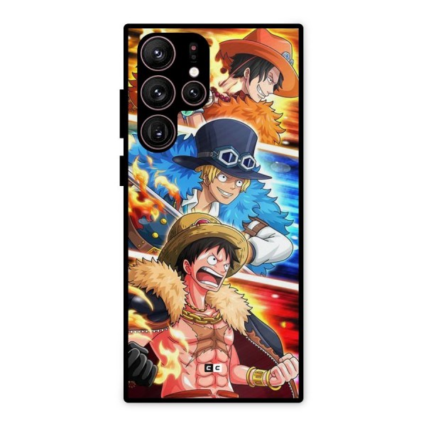 Pirate Brothers Metal Back Case for Galaxy S22 Ultra 5G