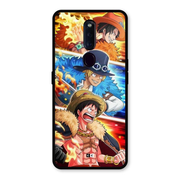 Pirate Brothers Metal Back Case for Oppo F11 Pro