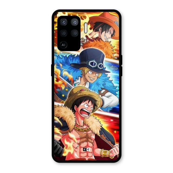 Pirate Brothers Metal Back Case for Oppo F19 Pro