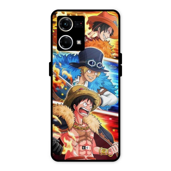 Pirate Brothers Metal Back Case for Oppo F21 Pro 4G