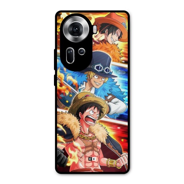 Pirate Brothers Metal Back Case for Oppo Reno11 5G