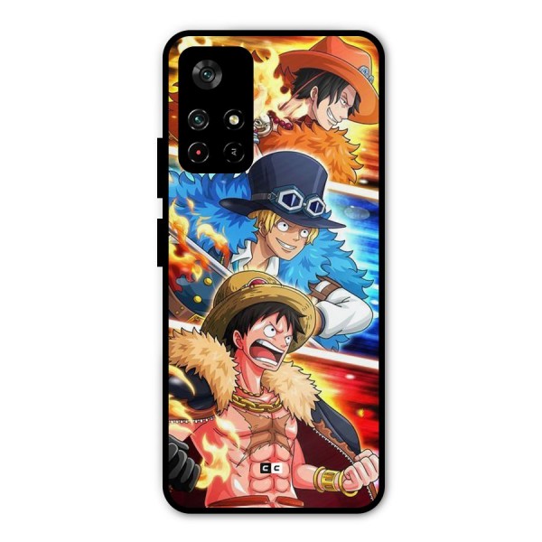 Pirate Brothers Metal Back Case for Poco M4 Pro 5G