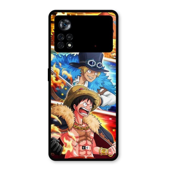 Pirate Brothers Metal Back Case for Poco X4 Pro 5G