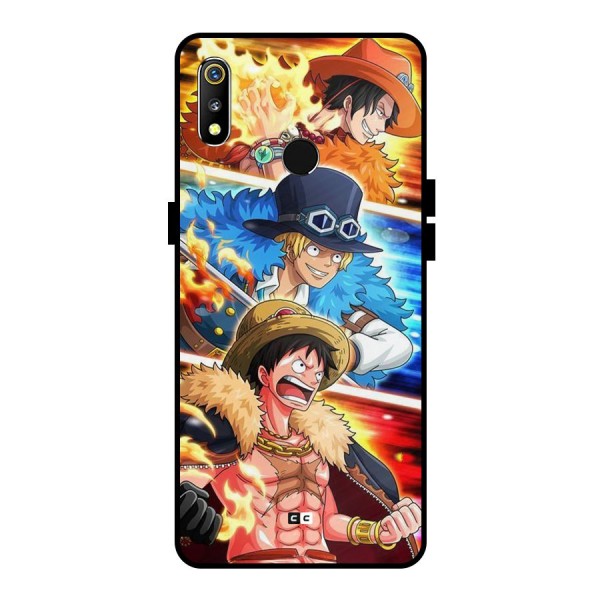 Pirate Brothers Metal Back Case for Realme 3