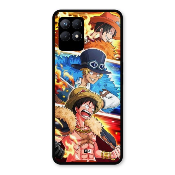 Pirate Brothers Metal Back Case for Realme 8i