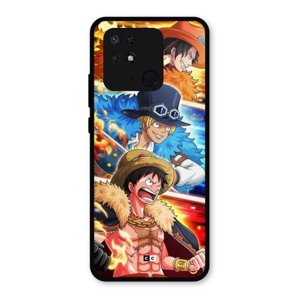 Pirate Brothers Metal Back Case for Redmi 10 Power