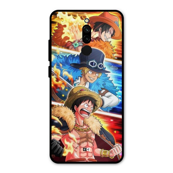 Pirate Brothers Metal Back Case for Redmi 8