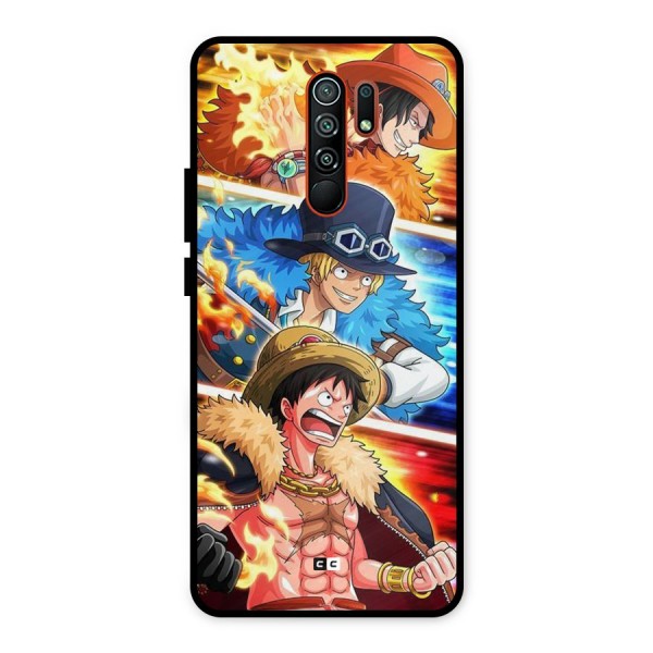 Pirate Brothers Metal Back Case for Redmi 9 Prime