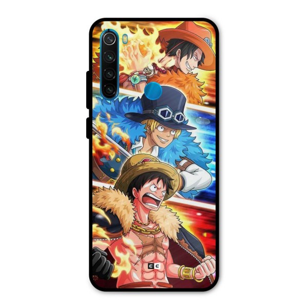 Pirate Brothers Metal Back Case for Redmi Note 8