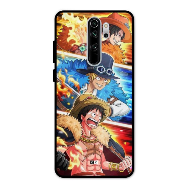 Pirate Brothers Metal Back Case for Redmi Note 8 Pro