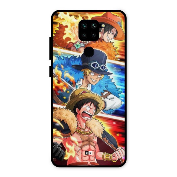 Pirate Brothers Metal Back Case for Redmi Note 9