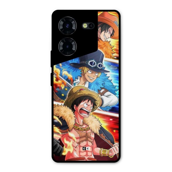 Pirate Brothers Metal Back Case for Tecno Pova 5 Pro 5G