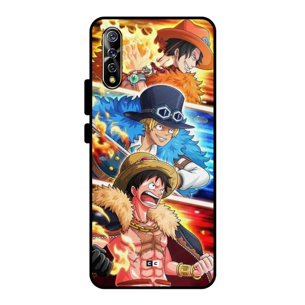 Pirate Brothers Metal Back Case for Vivo S1