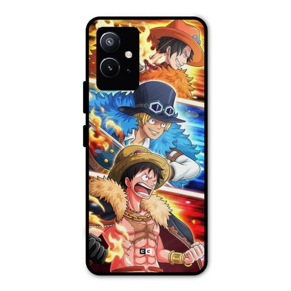 Pirate Brothers Metal Back Case for Vivo T1 5G