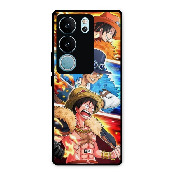 Pirate Brothers Metal Back Case for Vivo V29