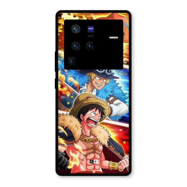 Pirate Brothers Metal Back Case for Vivo X80 Pro