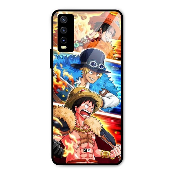 Pirate Brothers Metal Back Case for Vivo Y20i