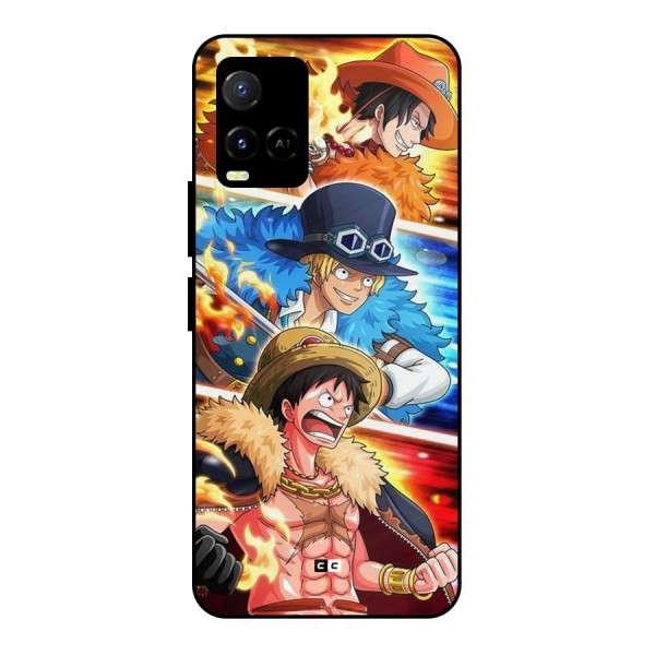 Pirate Brothers Metal Back Case for Vivo Y21
