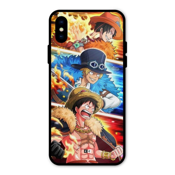 Pirate Brothers Metal Back Case for iPhone XS