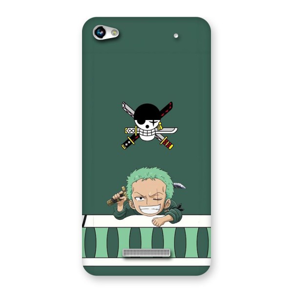 Pirate Hunter Zoro Back Case for Canvas Hue 2 A316