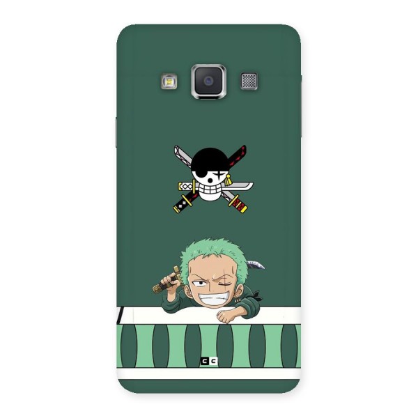 Pirate Hunter Zoro Back Case for Galaxy A3