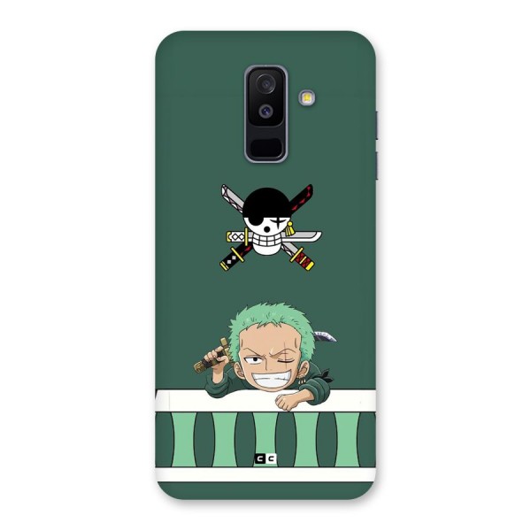 Pirate Hunter Zoro Back Case for Galaxy A6 Plus