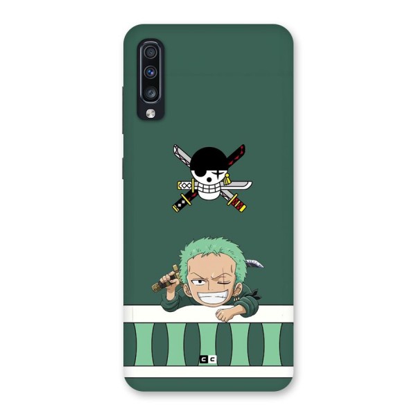 Pirate Hunter Zoro Back Case for Galaxy A70