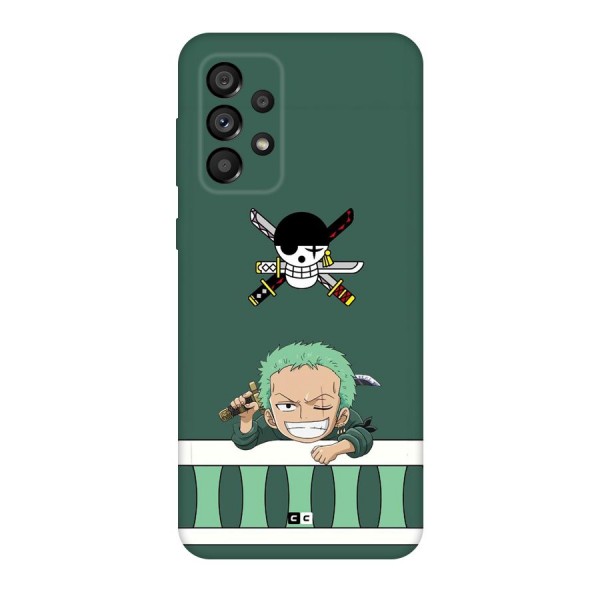 Pirate Hunter Zoro Back Case for Galaxy A73 5G