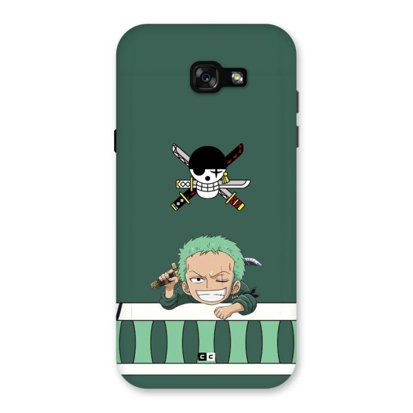 Pirate Hunter Zoro Back Case for Galaxy A7 (2017)