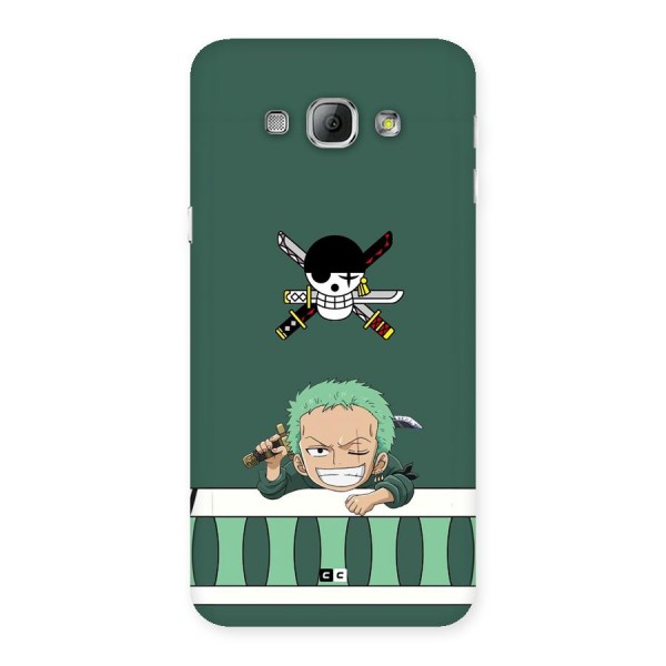 Pirate Hunter Zoro Back Case for Galaxy A8