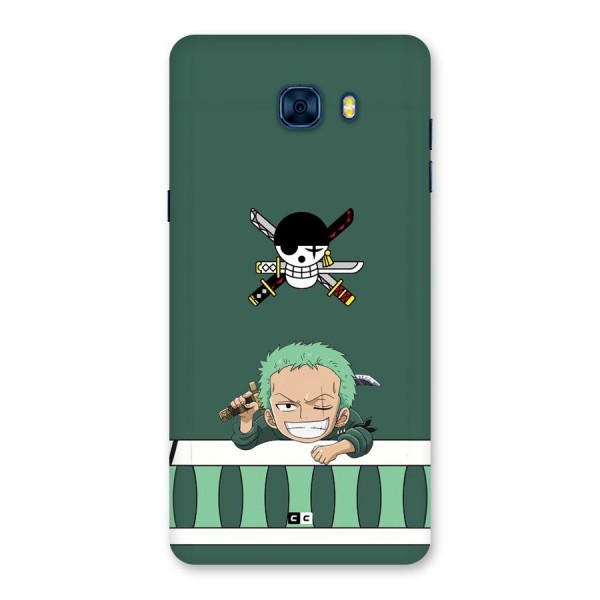 Pirate Hunter Zoro Back Case for Galaxy C7 Pro