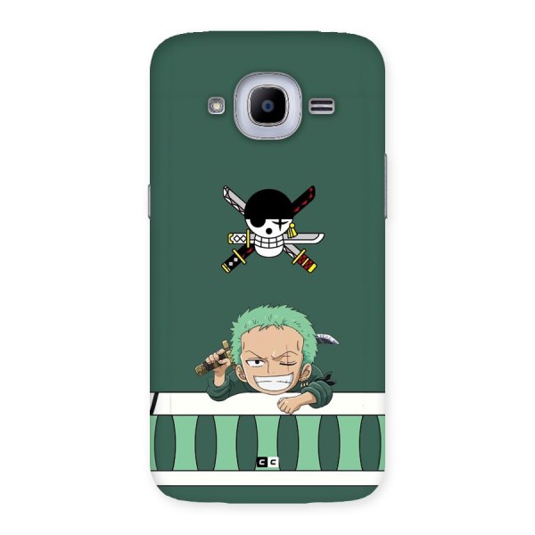 Pirate Hunter Zoro Back Case for Galaxy J2 2016