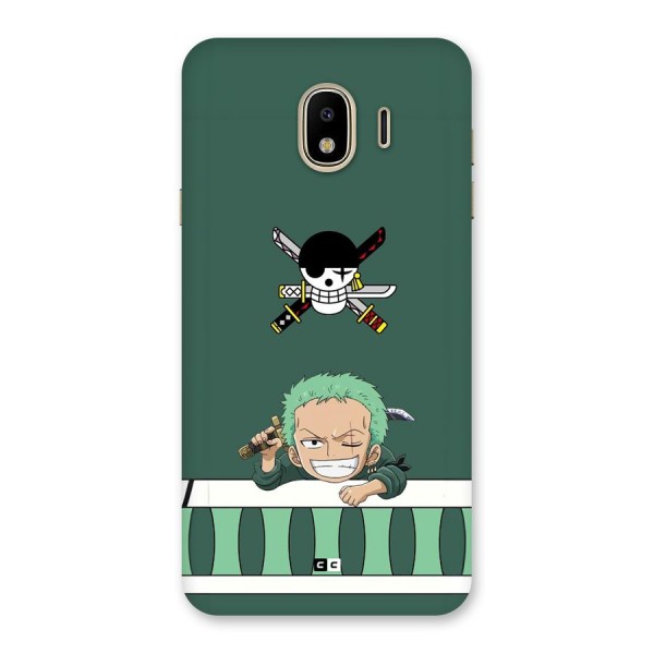 Pirate Hunter Zoro Back Case for Galaxy J4