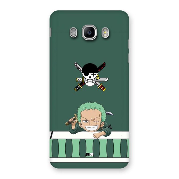 Pirate Hunter Zoro Back Case for Galaxy J5 2016