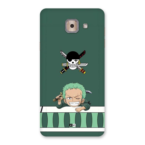 Pirate Hunter Zoro Back Case for Galaxy J7 Max