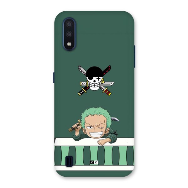 Pirate Hunter Zoro Back Case for Galaxy M01