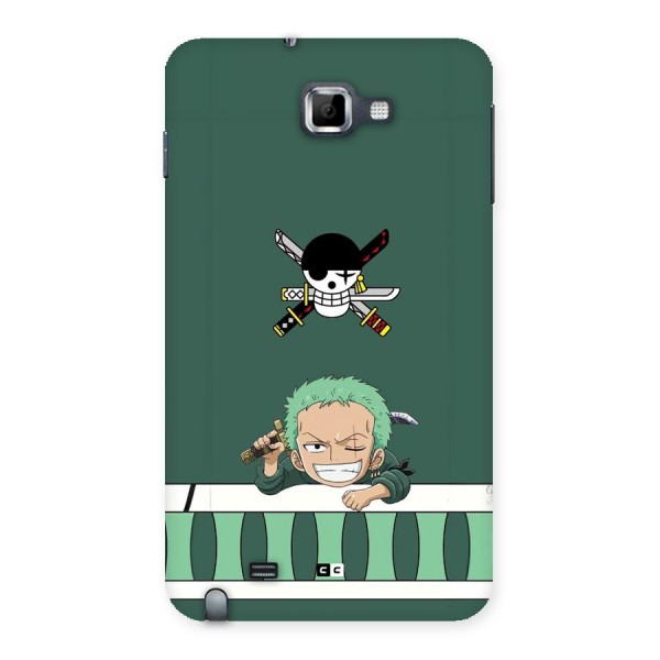 Pirate Hunter Zoro Back Case for Galaxy Note