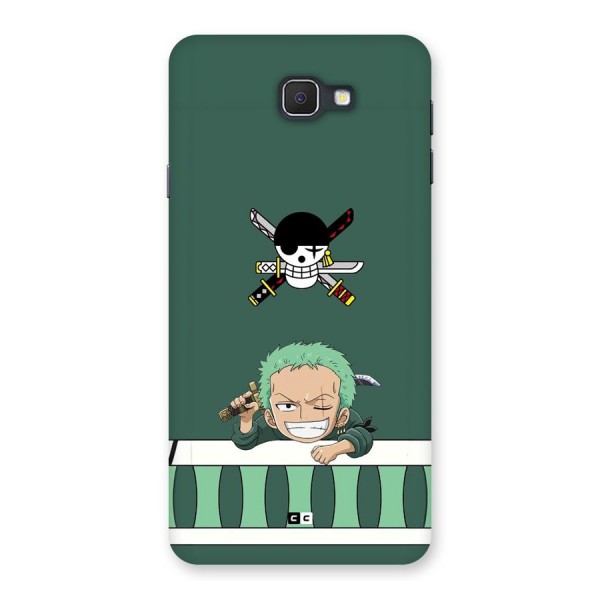 Pirate Hunter Zoro Back Case for Galaxy On7 2016