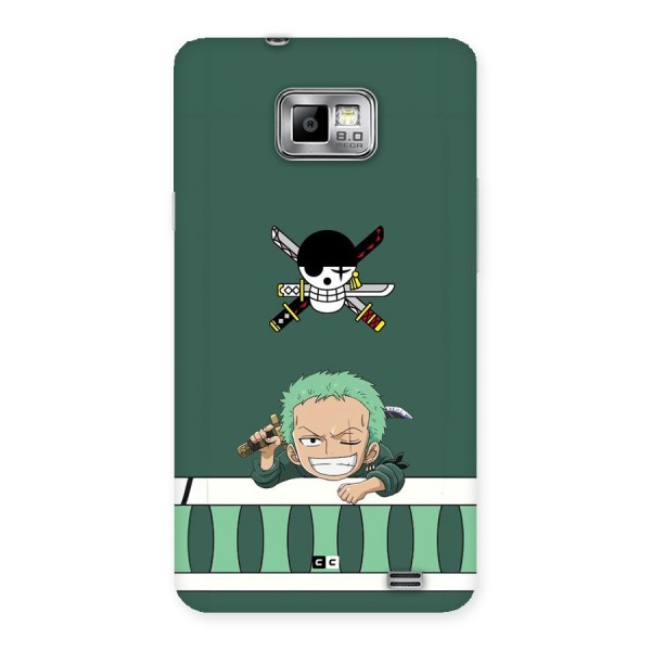 Pirate Hunter Zoro Back Case for Galaxy S2