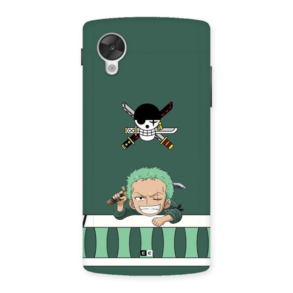 Pirate Hunter Zoro Back Case for Google Nexus 5